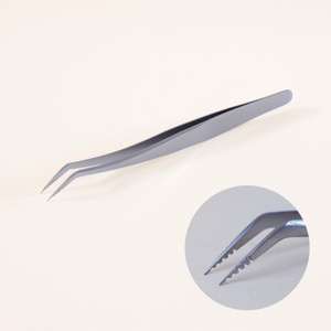 ギザギザ掻き分けスクールセーフティツイーザー(type-ss) / 日本製〈全長12.9cm〉