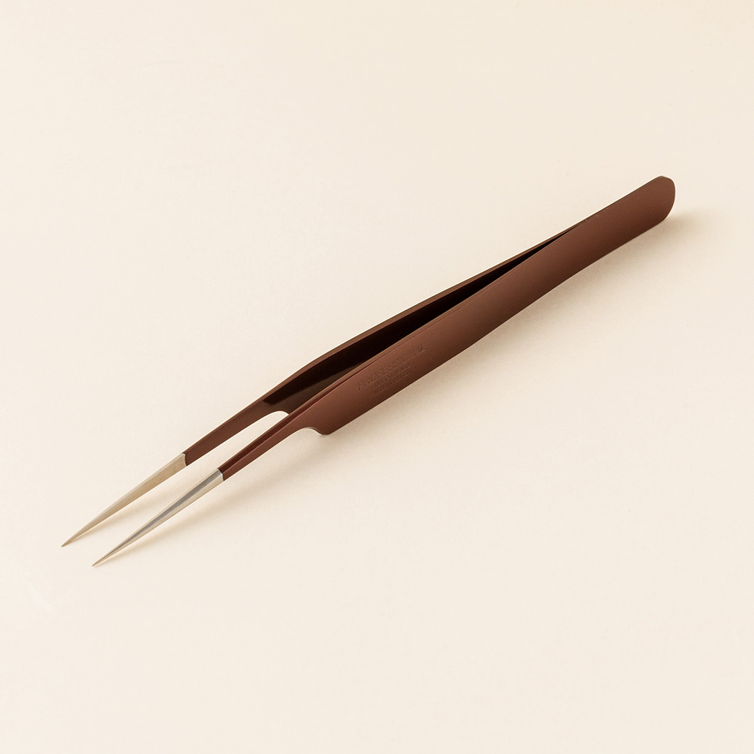 【鈴しろ】ツイーザー(type-a) / 日本製カラーコーティング〈全長14.9cm〉