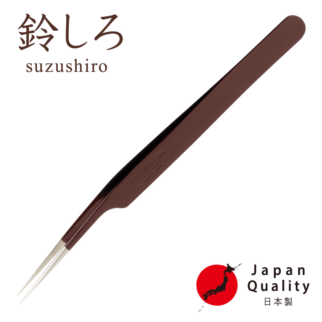 【鈴しろ】ツイーザー(type-a) / 日本製カラーコーティング〈全長14.9cm〉1