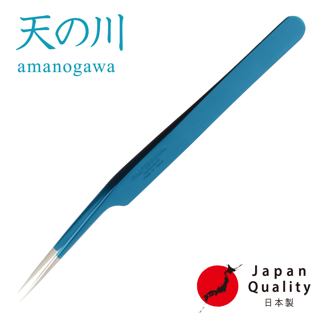 ■天の川■カラーコーティング日本製ステンレスツイーザー(スペシャリストNo.3)1