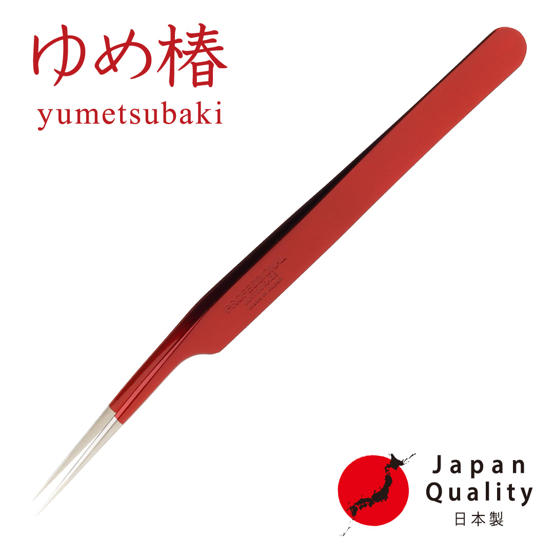 【ゆめ椿】ツイーザー(type-a) / 日本製カラーコーティング〈全長14.9cm〉1