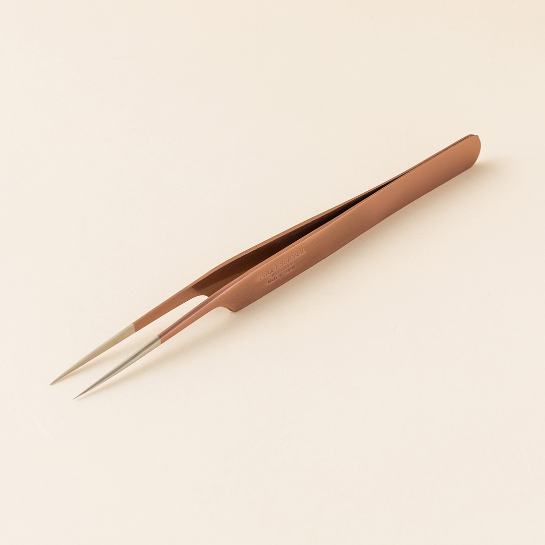 【花咲み】ツイーザー(type-a) / 日本製カラーコーティング〈全長14.9cm〉