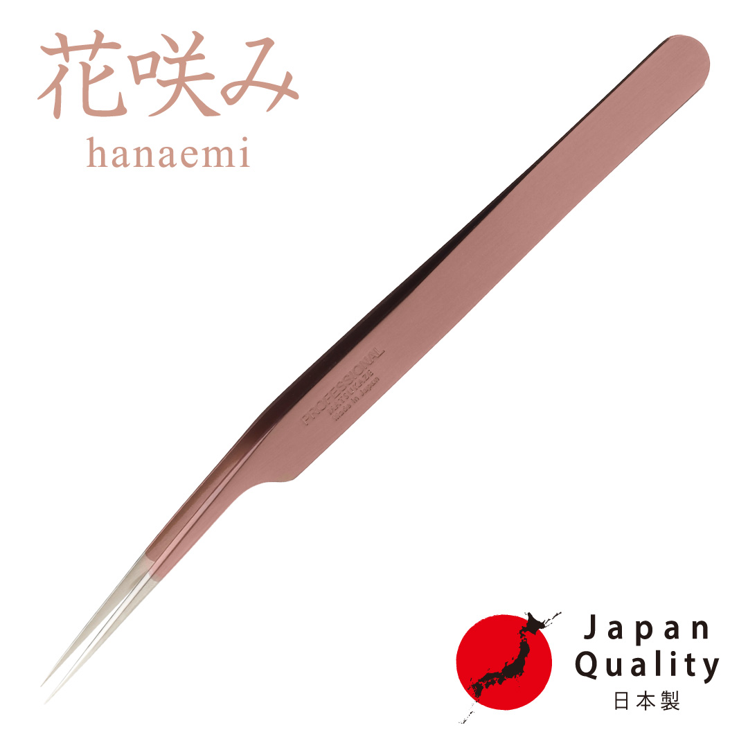 【花咲み】ツイーザー(type-a) / 日本製カラーコーティング〈全長14.9cm〉1