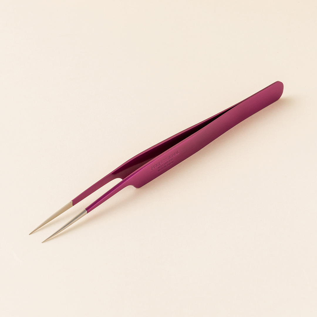 【牡丹】ツイーザー(type-a) / 日本製カラーコーティング〈全長14.9cm〉