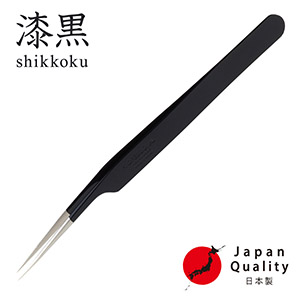 【漆黒】ツイーザー(type-a) / 日本製カラーコーティング〈全長14.9cm〉1