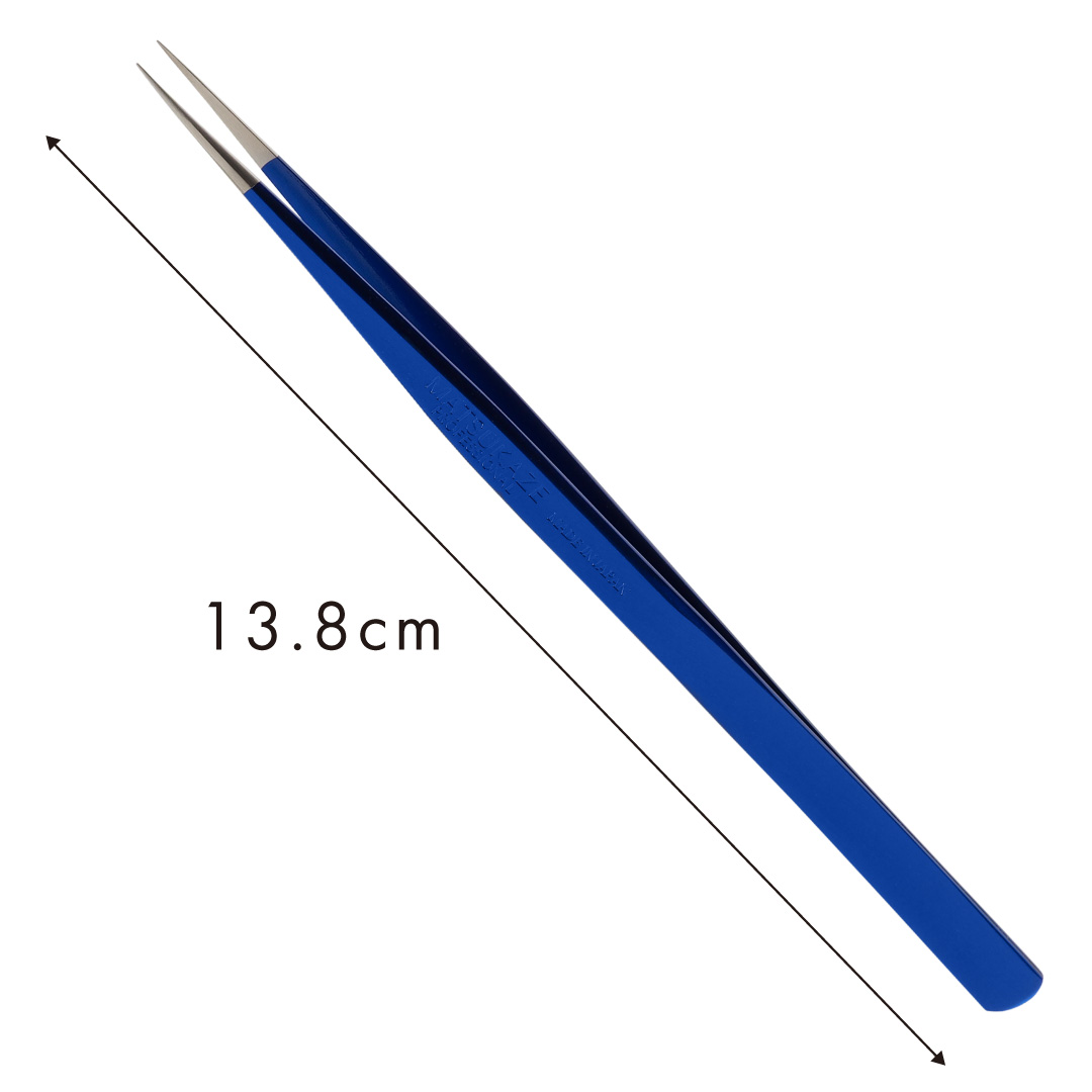 【深海】ツイーザー(type-n.slim) / 日本製カラーコーティング〈全長13.8cm〉2