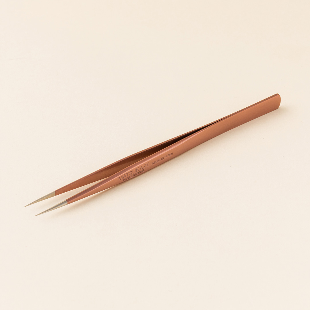 【花咲み】ツイーザー(type-n.slim) / 日本製カラーコーティング〈全長13.8cm〉