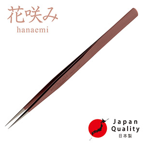 【花咲み】ツイーザー(type-n.slim) / 日本製カラーコーティング〈全長13.8cm〉1