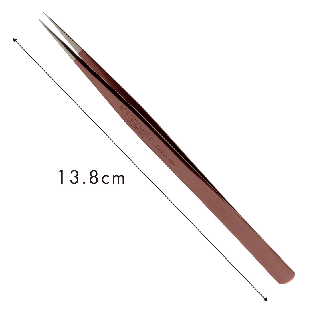 【花咲み】ツイーザー(type-n.slim) / 日本製カラーコーティング〈全長13.8cm〉2