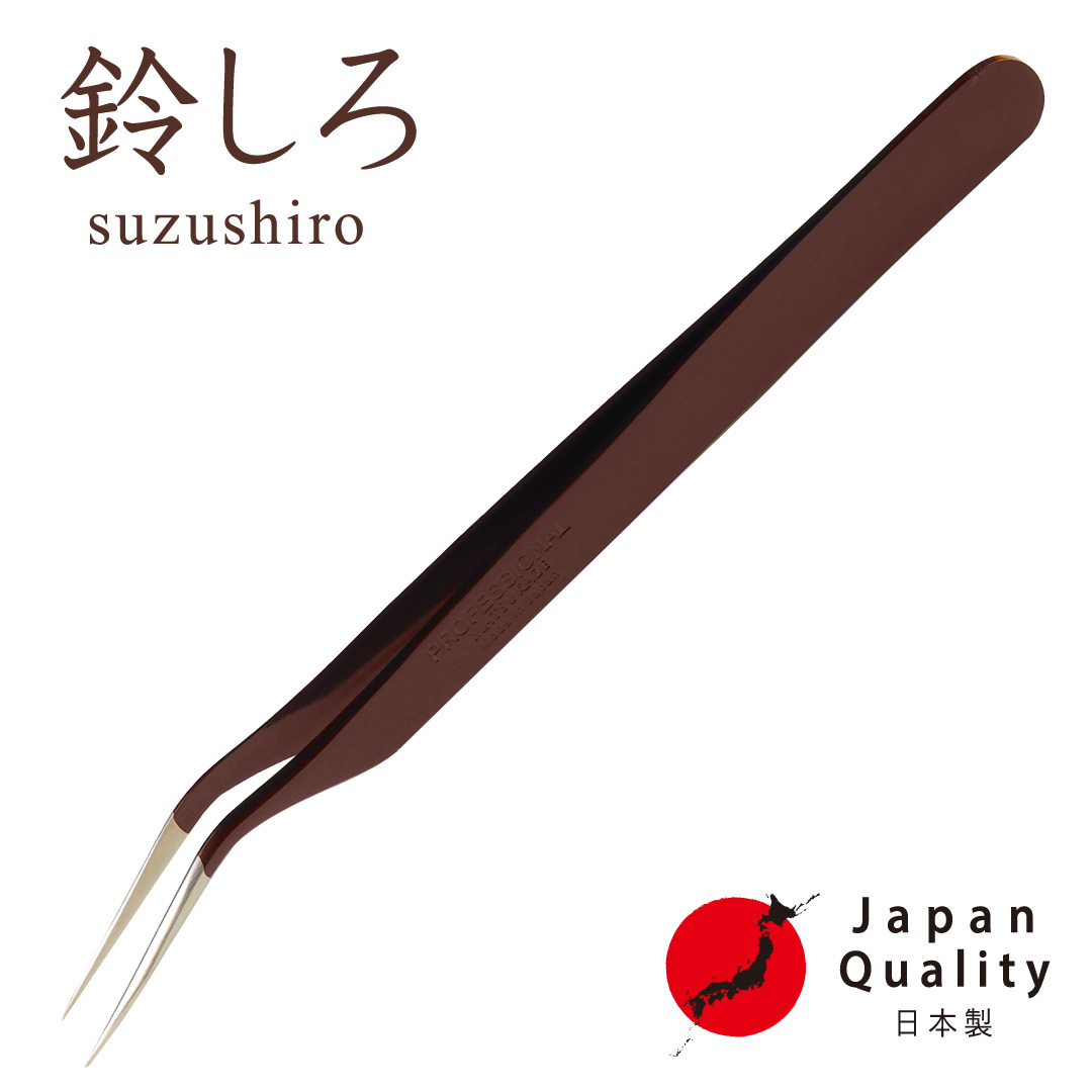 【鈴しろ】ツイーザー(type-s) / 日本製カラーコーティング〈全長12.5cm〉1