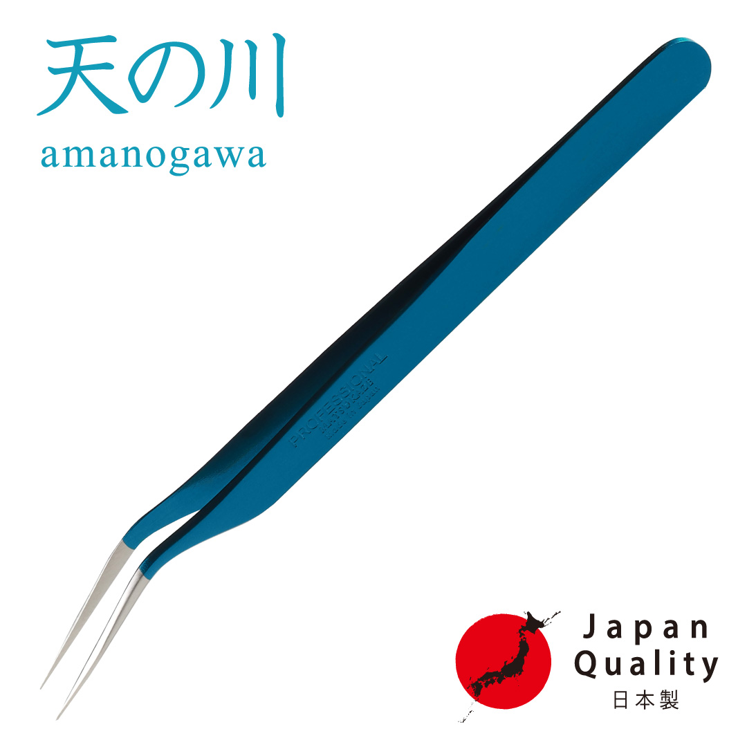 【天の川】ツイーザー(type-s) / 日本製カラーコーティング〈全長12.5cm〉1