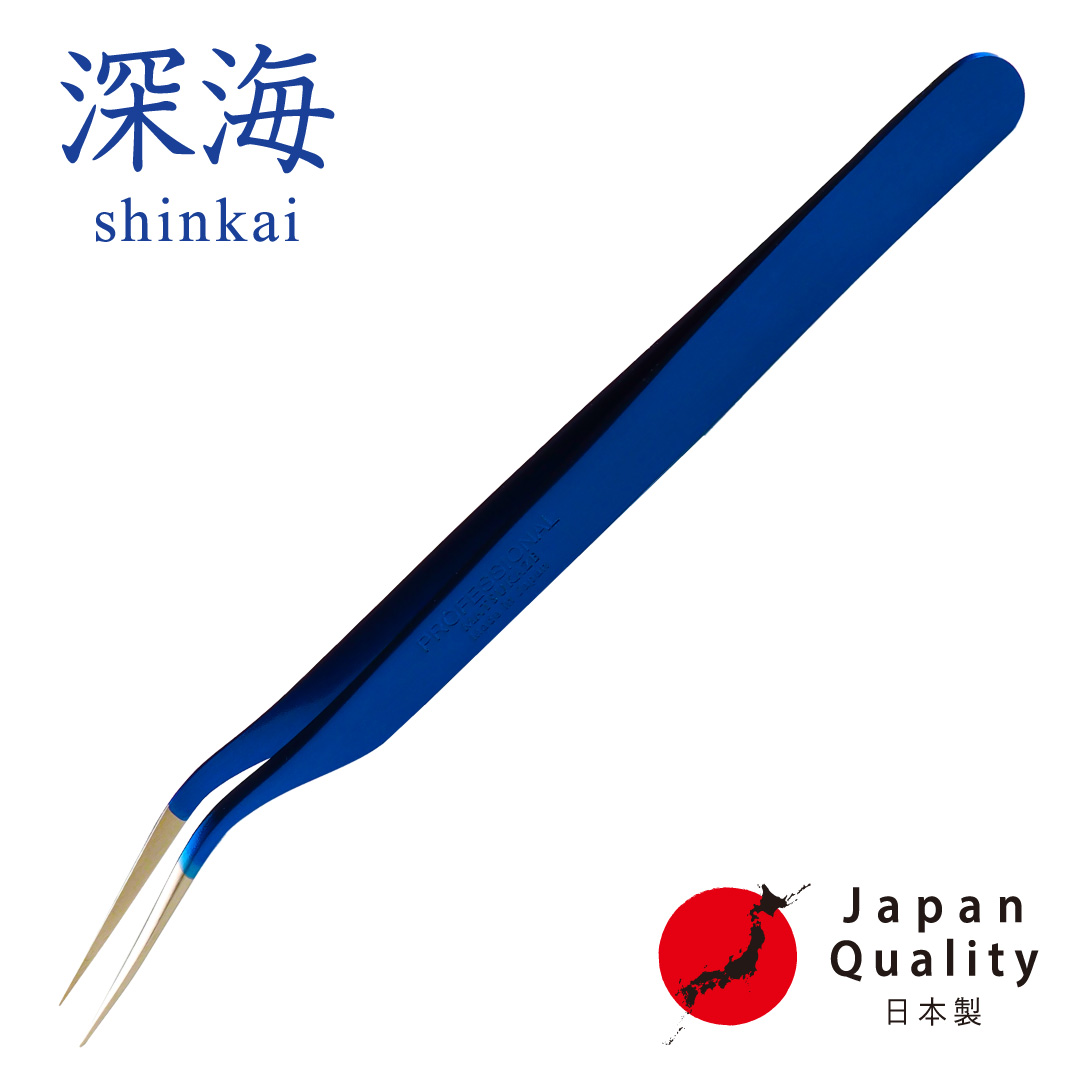 【深海】ツイーザー(type-s) / 日本製カラーコーティング〈全長12.5cm〉1