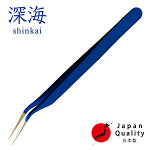 【深海】ツイーザー(type-s) / 日本製カラーコーティング〈全長12.5cm〉1