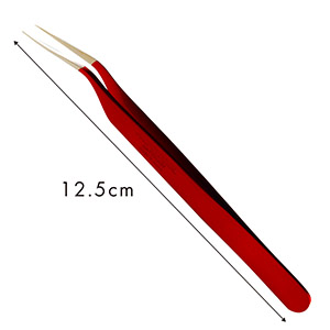 【ゆめ椿】ツイーザー(type-s) / 日本製カラーコーティング〈全長12.5cm〉2