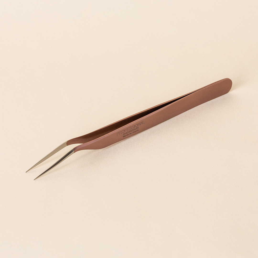 【花咲み】ツイーザー(type-s) / 日本製カラーコーティング〈全長12.5cm〉