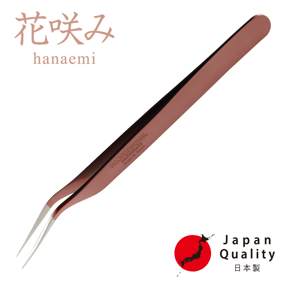 【花咲み】ツイーザー(type-s) / 日本製カラーコーティング〈全長12.5cm〉1