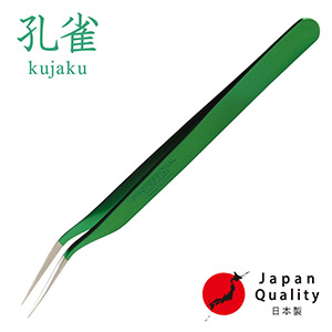 【孔雀】ツイーザー(type-s) / 日本製カラーコーティング〈全長12.5cm〉1
