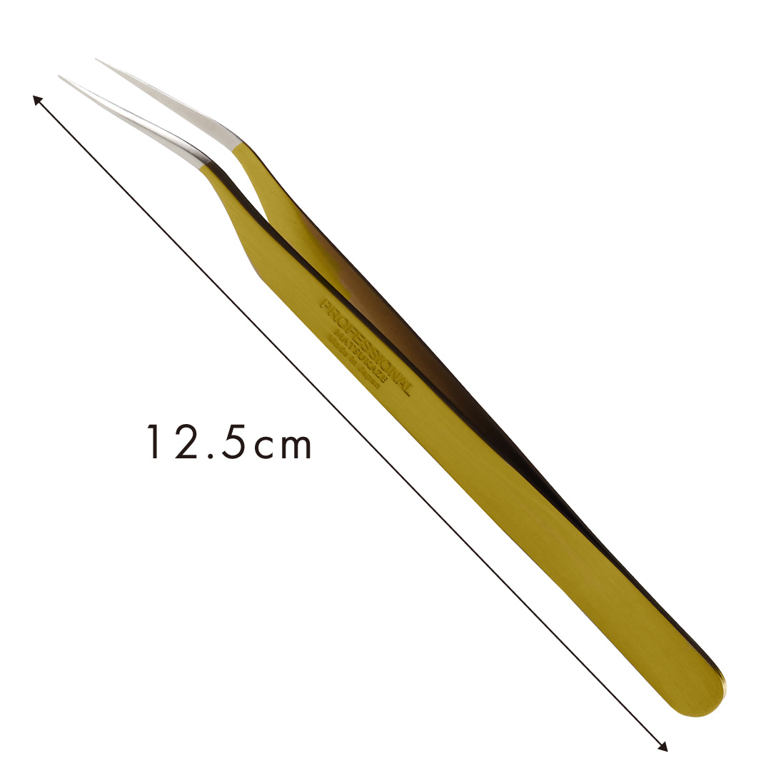 【黄金】ツイーザー(type-s) / 日本製カラーコーティング〈全長12.5cm〉2