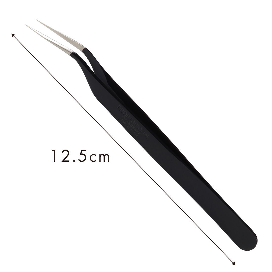 【漆黒】ツイーザー(type-s) / 日本製カラーコーティング〈全長12.5cm〉2