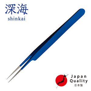 【深海】ツイーザー(type-a) / 日本製カラーコーティング〈全長12.5cm〉1