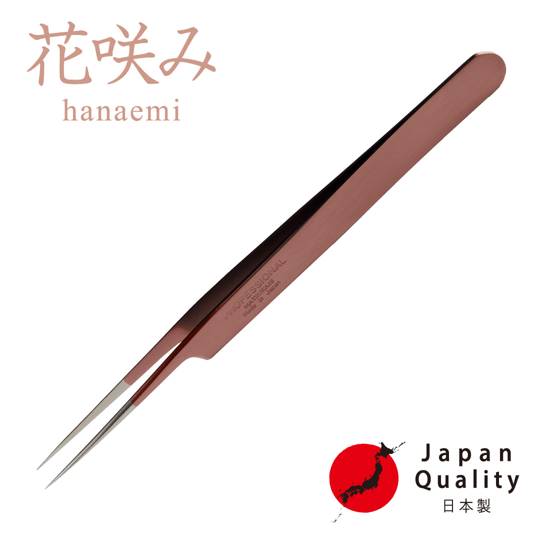 【花咲み】ツイーザー(type-a) / 日本製カラーコーティング〈全長12.5cm〉1