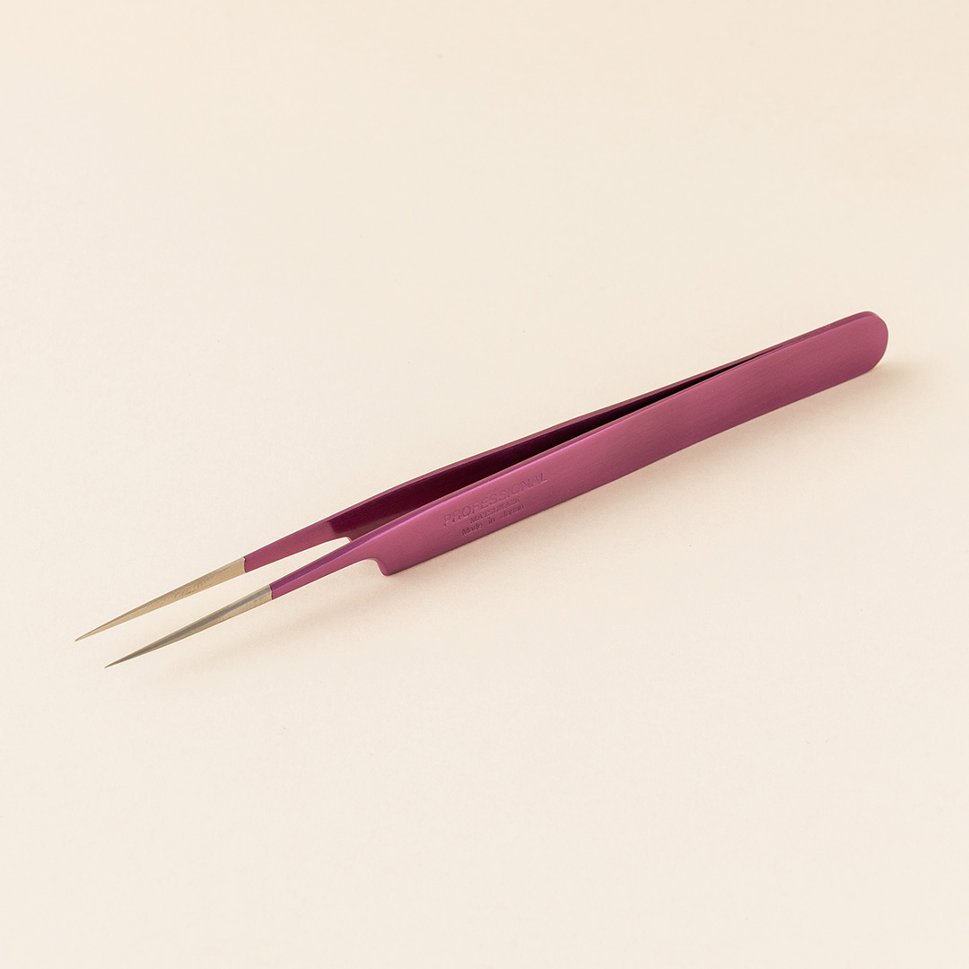【牡丹】ツイーザー(type-a) / 日本製カラーコーティング〈全長12.5cm〉