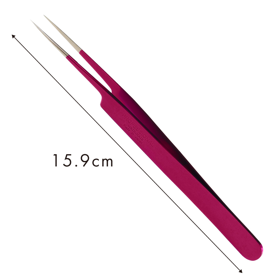 【牡丹】ツイーザー(type-a) / 日本製カラーコーティング〈全長12.5cm〉2