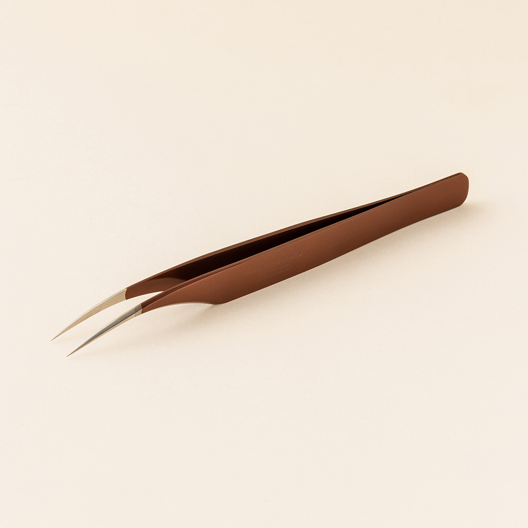 【鈴しろ】ツイーザー(type-i) / 日本製カラーコーティング〈全長12.5cm〉