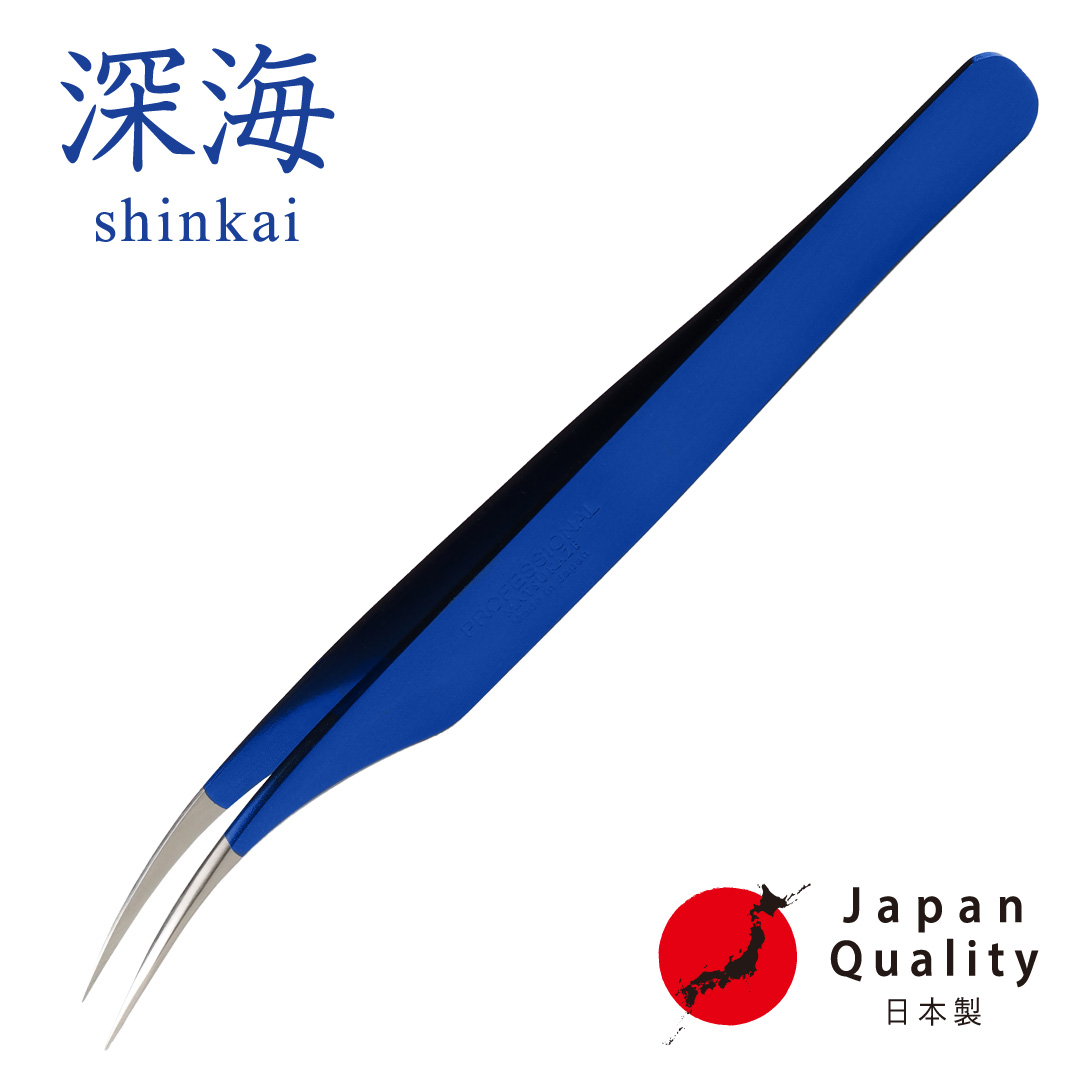 【深海】ツイーザー(type-i) / 日本製カラーコーティング〈全長12.5cm〉1