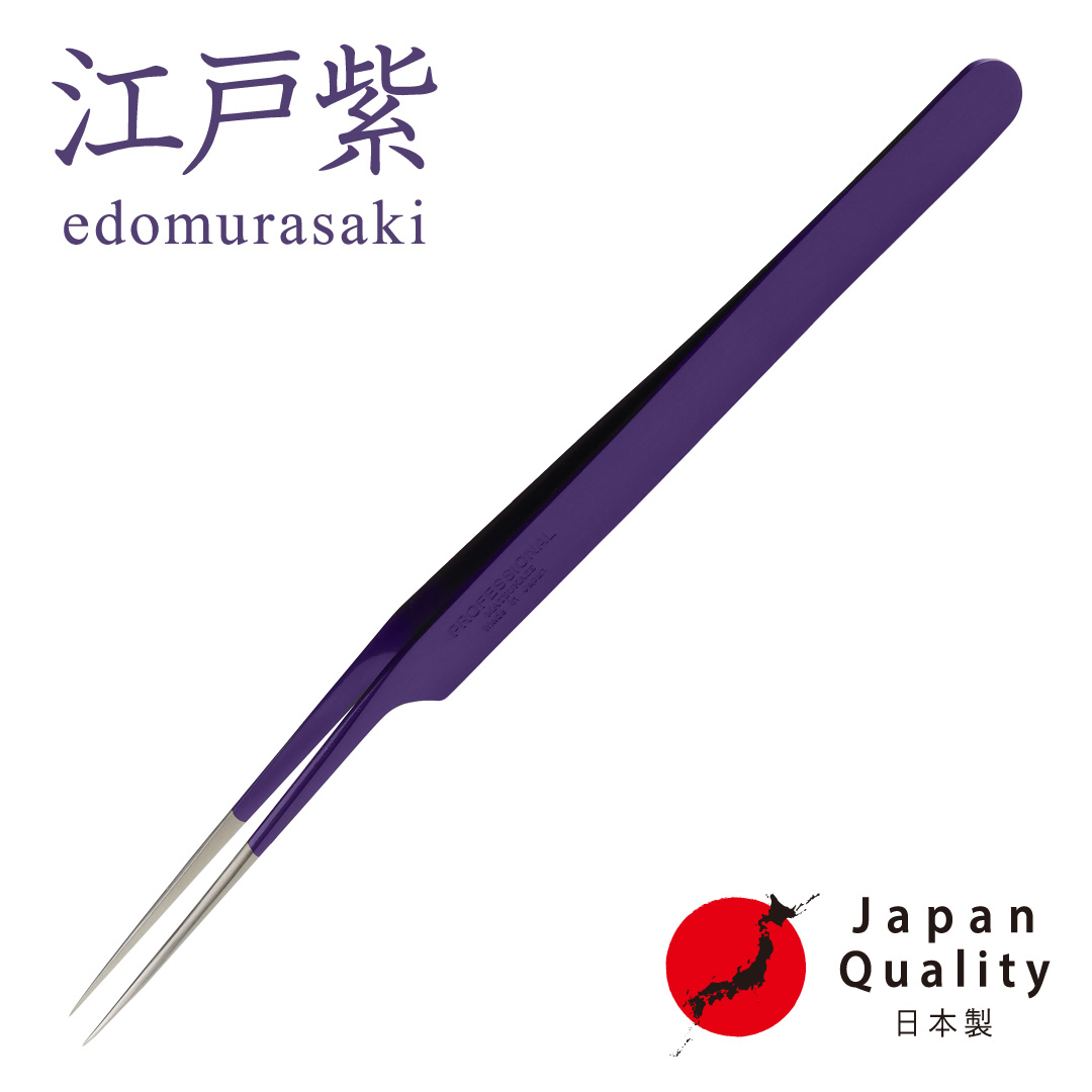 ■江戸紫■カラーコーティング日本製スペシャリストツイーザー1