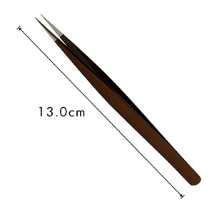 【鈴しろ】ツイーザー(type-n) / 日本製カラーコーティング〈全長13.0cm〉2