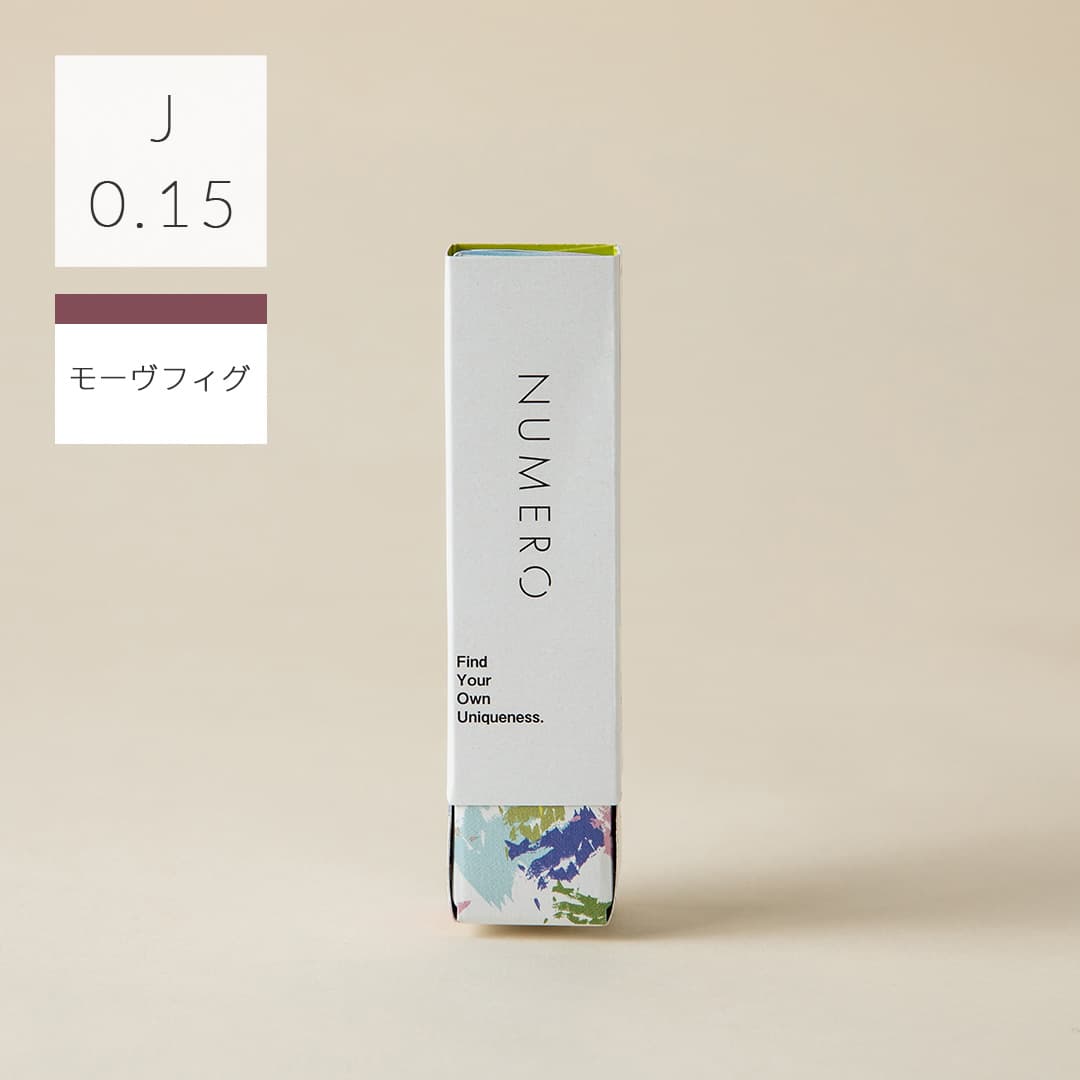 1列シート◆NUMEROフラットラッシュ カラー/モーヴフィグ Jカール 太さ0.15mm 7mm