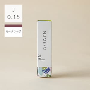 1列シート◆NUMEROフラットラッシュ カラー/モーヴフィグ Jカール 太さ0.15mm