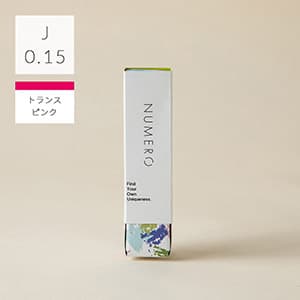 1列シート◆NUMEROフラットラッシュ カラー/トランスピンク Jカール 太さ0.15mm