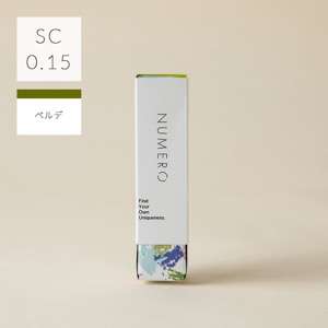 1列シート◆NUMEROフラットラッシュ マットカラー/ベルデ SCカール 太さ0.15mm