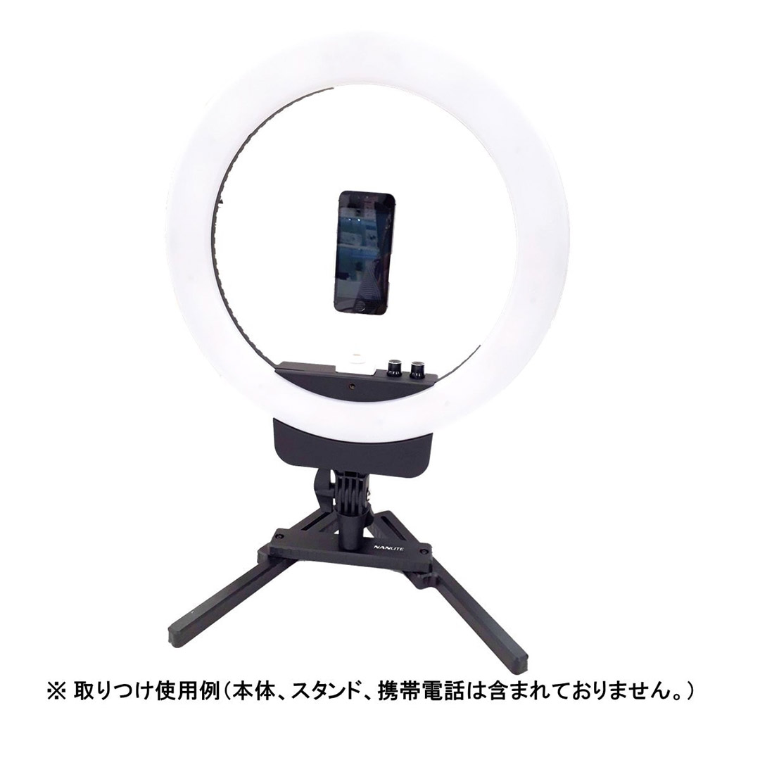 シャドーレスLEDライト スマートフォンホルダー3