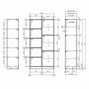 ボードロッカーTH 8D(カントリーホワイト)4